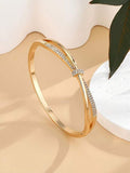 Golden Grace Crystal Bracelet