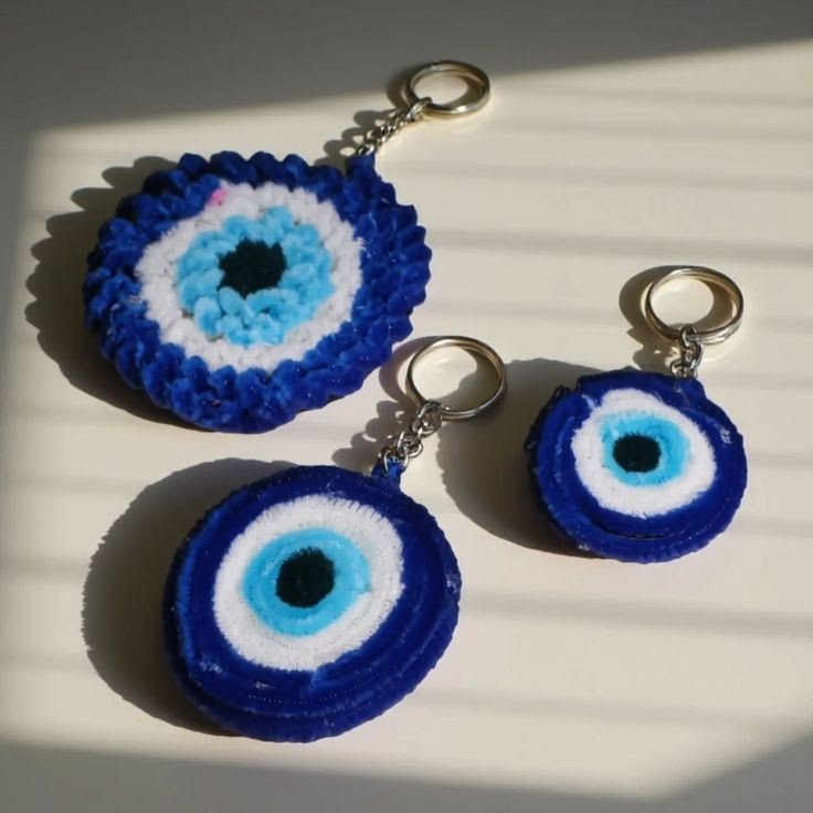 Evil Eye Keychain – Set of 5